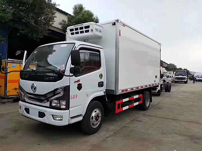 (國六)東風多利卡4.2米冷藏車(chē)圖片