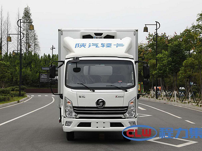 (國六)陝汽輕卡4.2米冷藏車(chē)圖片